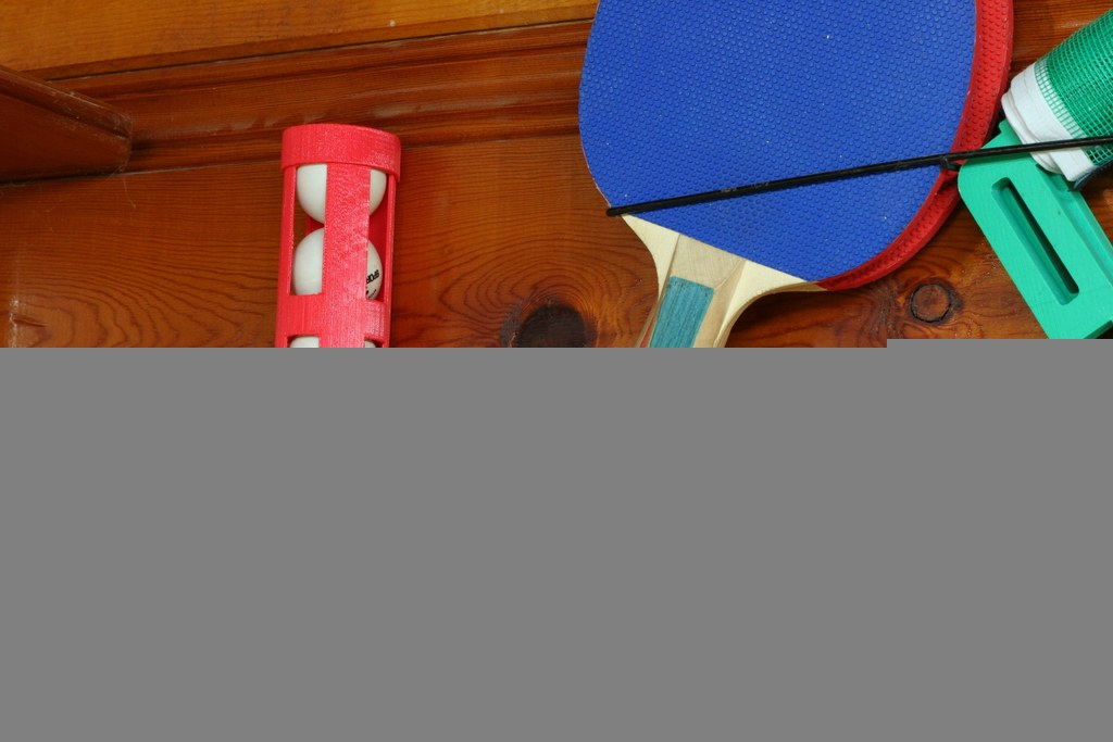 乒乓球收纳盒 by MakerbotR2 3D打印模型