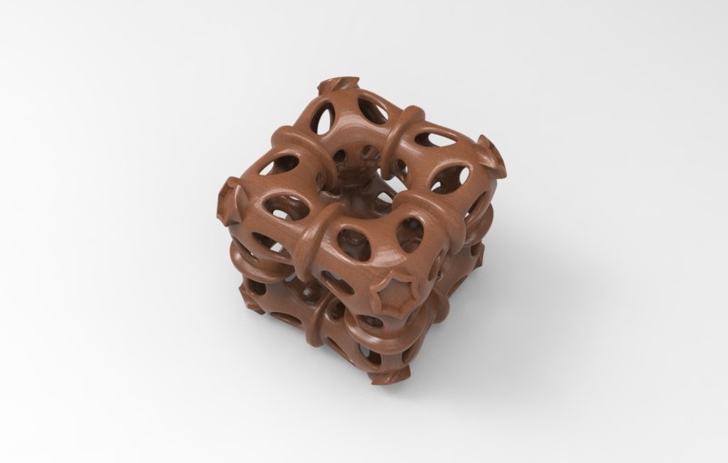 方形结构 by 18895637978 3D打印模型