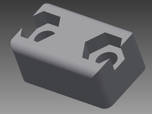 自制3D打印机的皮带夹 by 九十九道弯弯 3D打印模型