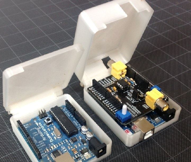 Arduino Uno 壳 by jackey不是chen 3D打印模型