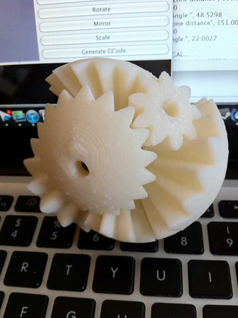 古怪造型的球形齿轮 by molaoda 3D打印模型