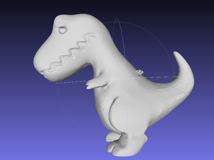 一只忧伤的小恐龙 by 还有没有王法了 3D打印模型