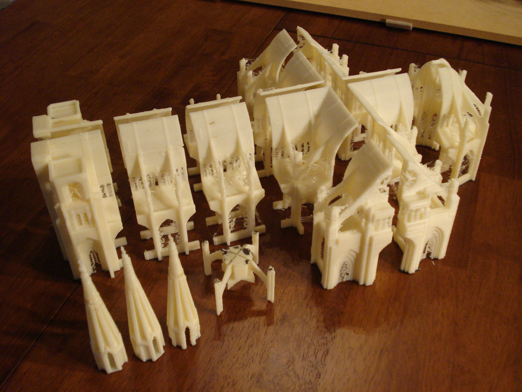 哥特式教堂 by fangp3 3D打印模型