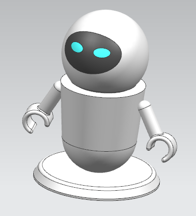机器人，EVA by All pick 3D打印模型