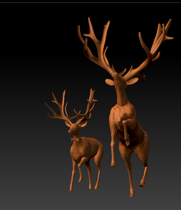 鹿 by 太阳以东 3D打印模型
