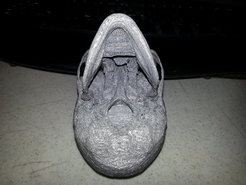 骷髅头，为3D打印而优化 by No做nodie 3D打印模型