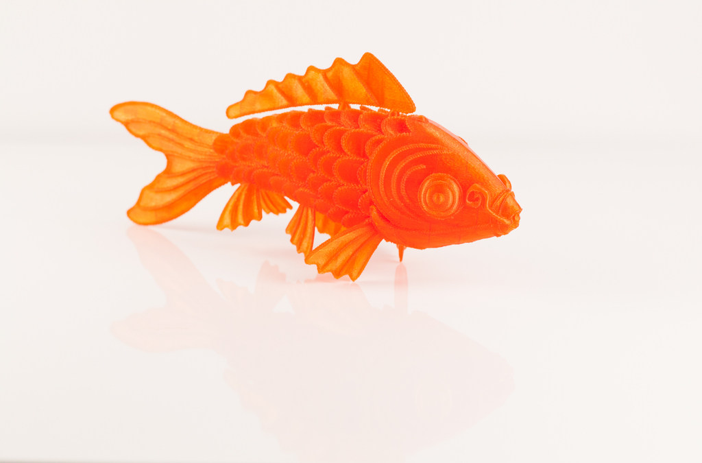 漂亮的锦鲤 by lishuang 3D打印模型