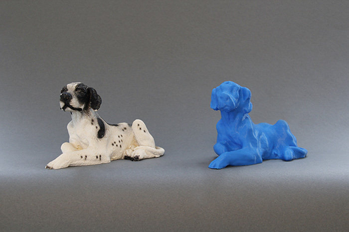 从真实小狗扫描出来的小狗模型 by 节操去哪儿了 3D打印模型