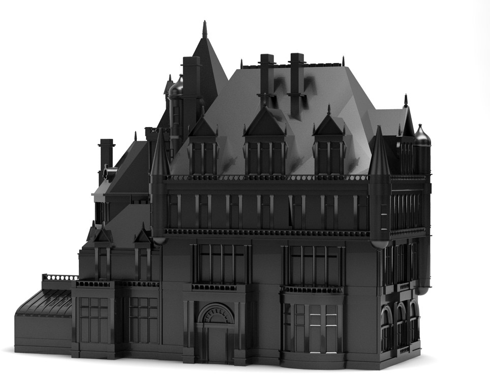 房子模型 by one3D打印模型