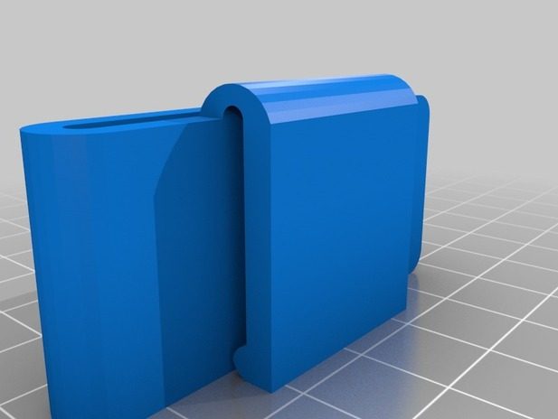 双皮带夹 by DNSpod 3D打印模型