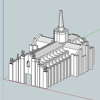 米拉大教堂 by 天使爱美丽 3D打印模型