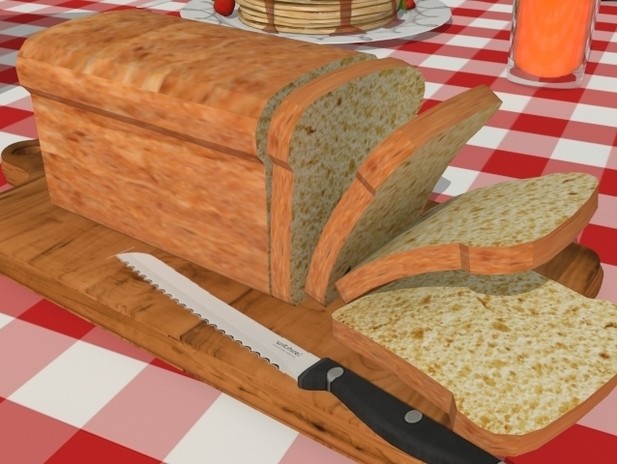 一块切片面包 by 彪悍人生 3D打印模型
