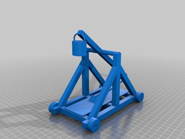 起重台模型 by lishuang 3D打印模型