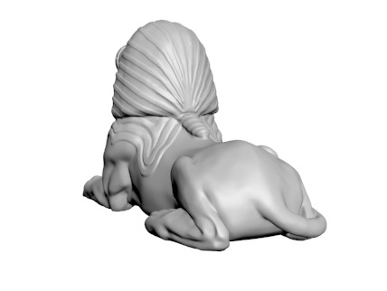 小黄人狮身人面像 by 太阳以东 3D打印模型