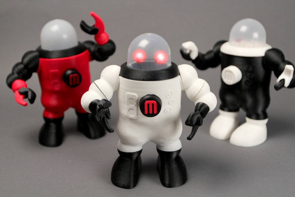 可动小机器人 by 老夫 3D打印模型