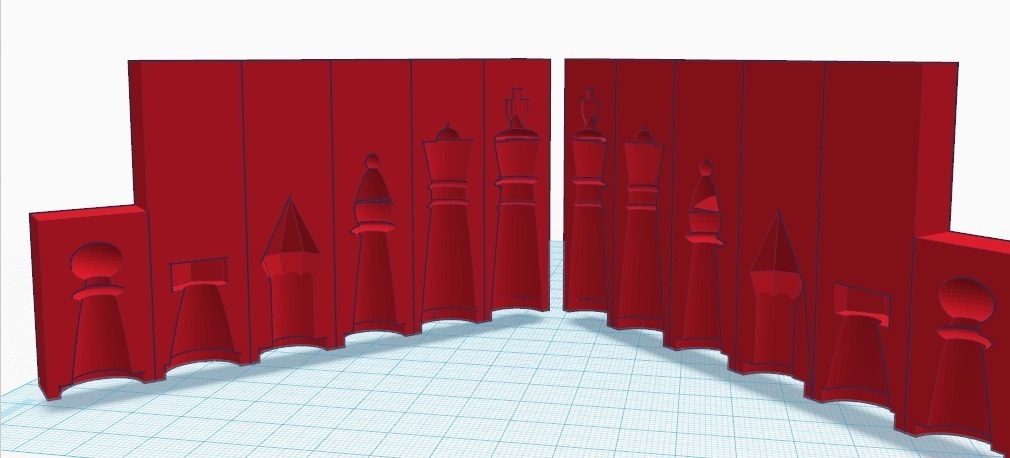 国际象棋冰盒 by 双喷头 3D打印模型