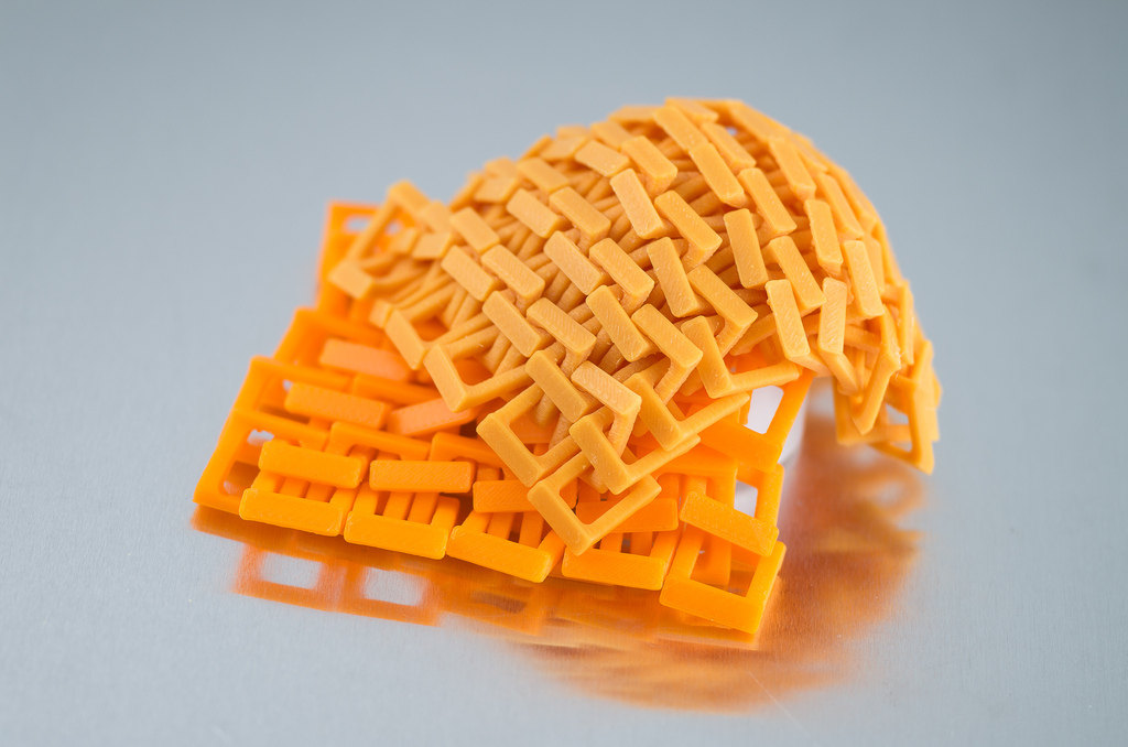锁子甲结构 by MakerbotR2 3D打印模型