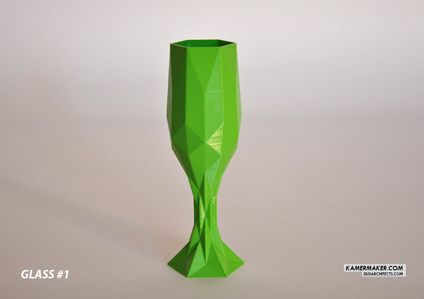 香槟玻璃酒杯 by DNSpod 3D打印模型