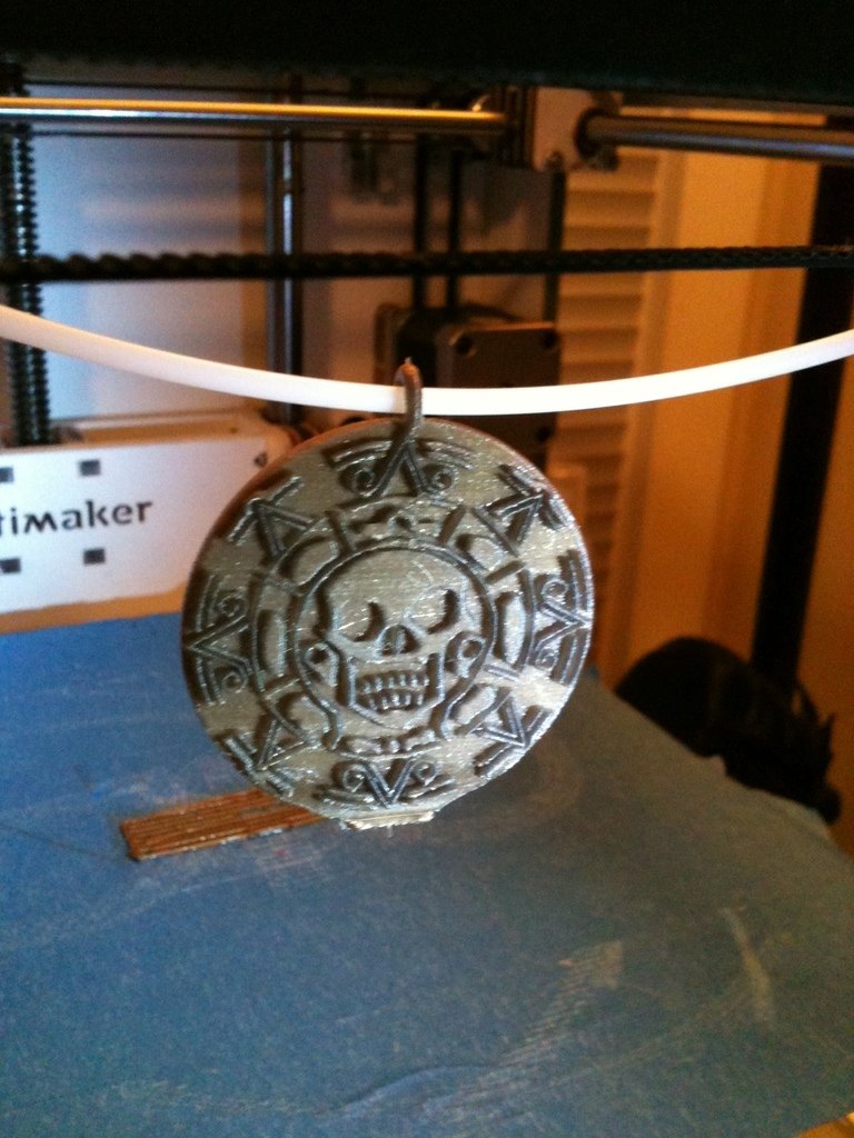 加勒比海盗金币模型 by 建模找我 3D打印模型