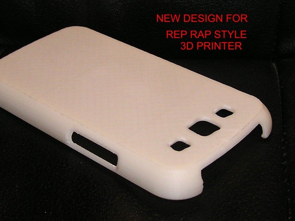 三星Galaxy S3手机壳 by sunaxe 3D打印模型