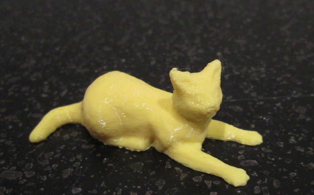 各种姿势的猫咪 by liyanan 3D打印模型