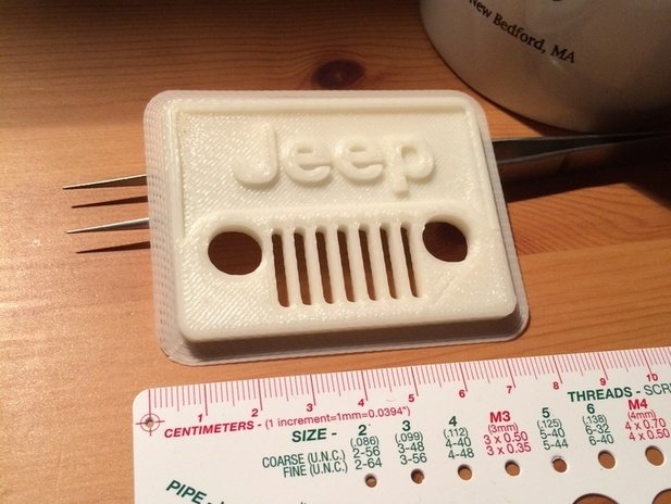 Jeep吉普牌 by 油麦菜 3D打印模型