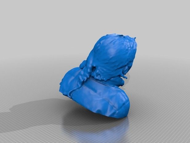 3D扫描的艾尔莎 by 还有没有王法了 3D打印模型