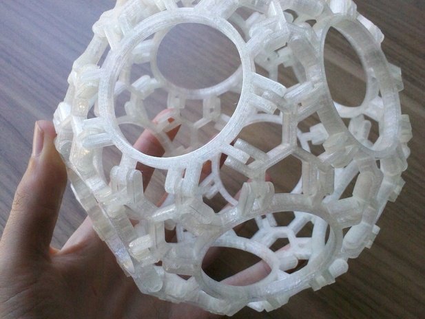 多面体结构拼接玩具 by 渲染之神 3D打印模型