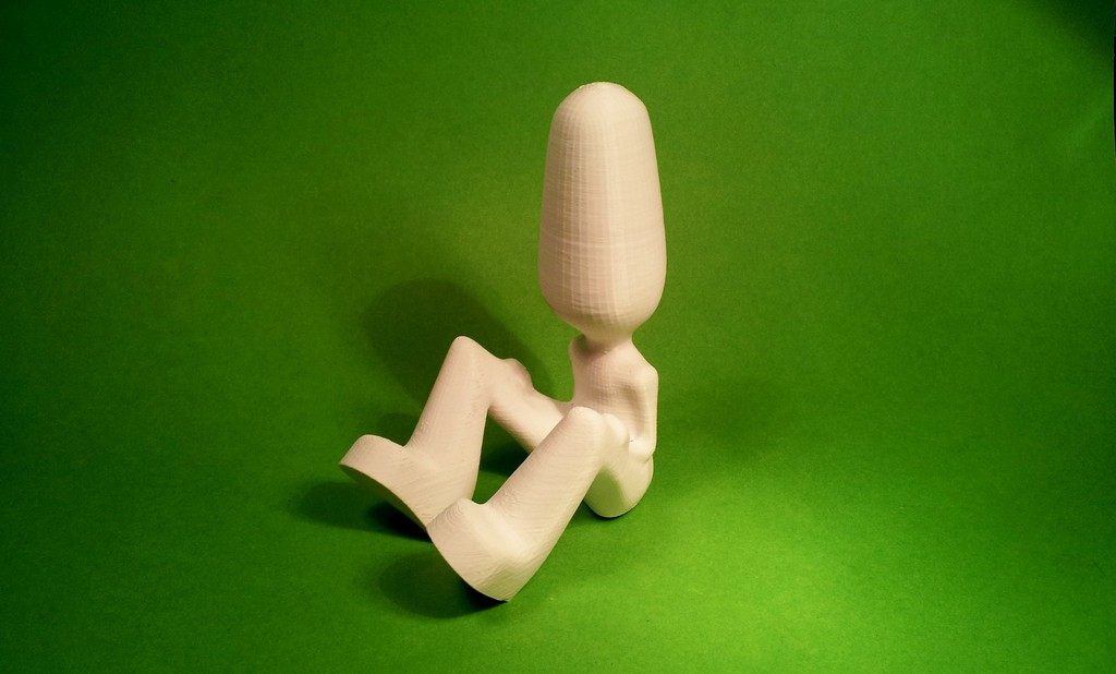 坐着的Gree 形象 by fangp3 3D打印模型
