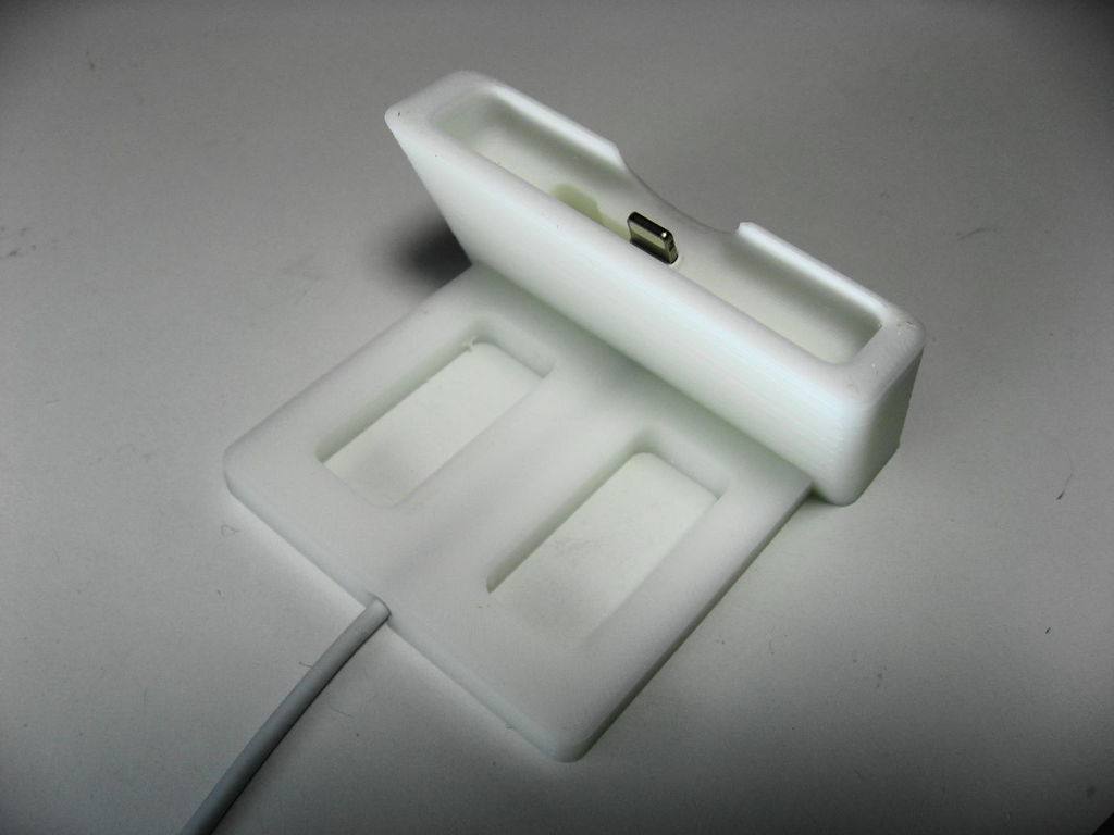 iPhone 5充电座 by 老夫 3D打印模型