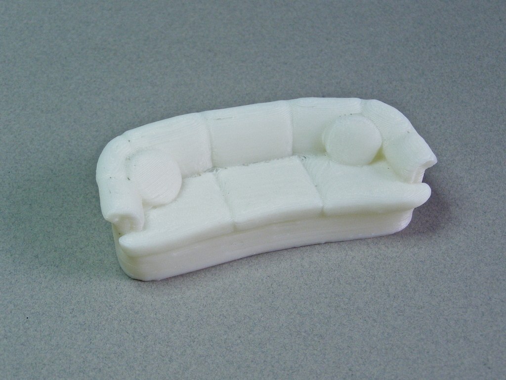 1:24的沙发模型 by 魔猴网 3D打印模型