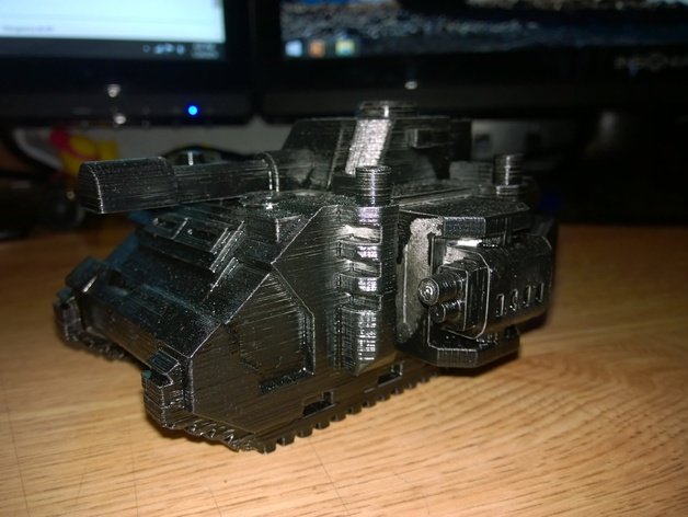 《战锤40K》捕食者毁灭者坦克 by yankee 3D打印模型