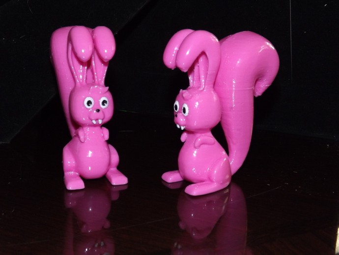 松鼠兔 by 我爱萌宠 3D打印模型