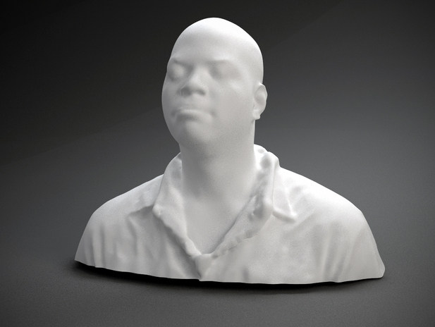半身扫描像 by zbeiping 3D打印模型