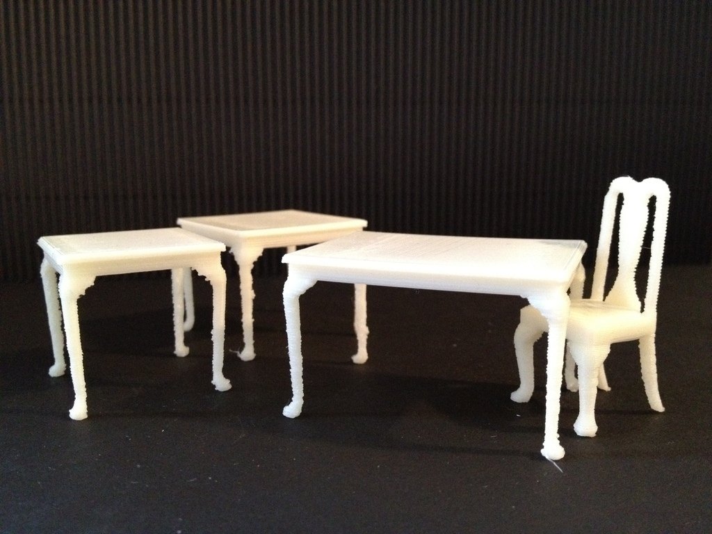 皇后安的复古欧式家具 by 99665362 3D打印模型