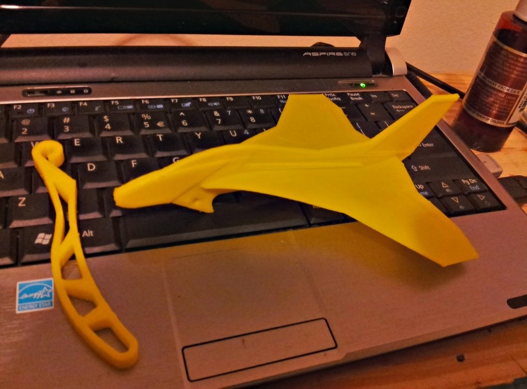 阿波罗三角洲动力三角翼 by lishuang 3D打印模型