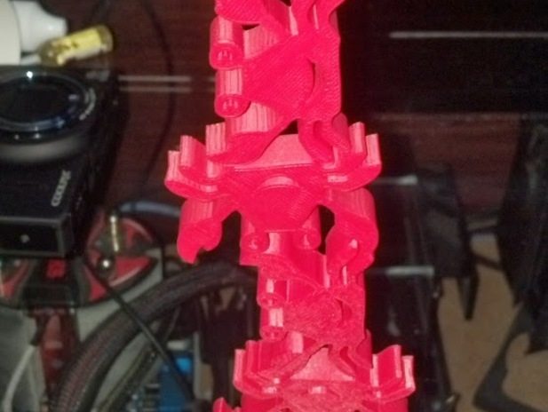 可以叠罗汉的小螃蟹 by 勇敢的心 3D打印模型