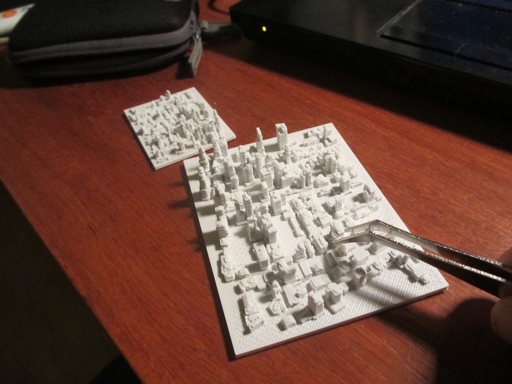 城市缩影 by 刷卡时为零 3D打印模型