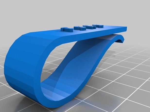 自制纸夹 by UU切克闹 3D打印模型
