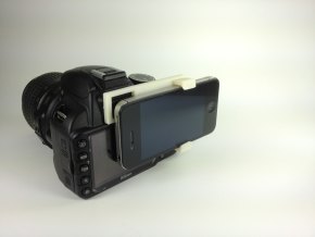iPhone 单反安装架 by 高度保温杯 3D打印模型
