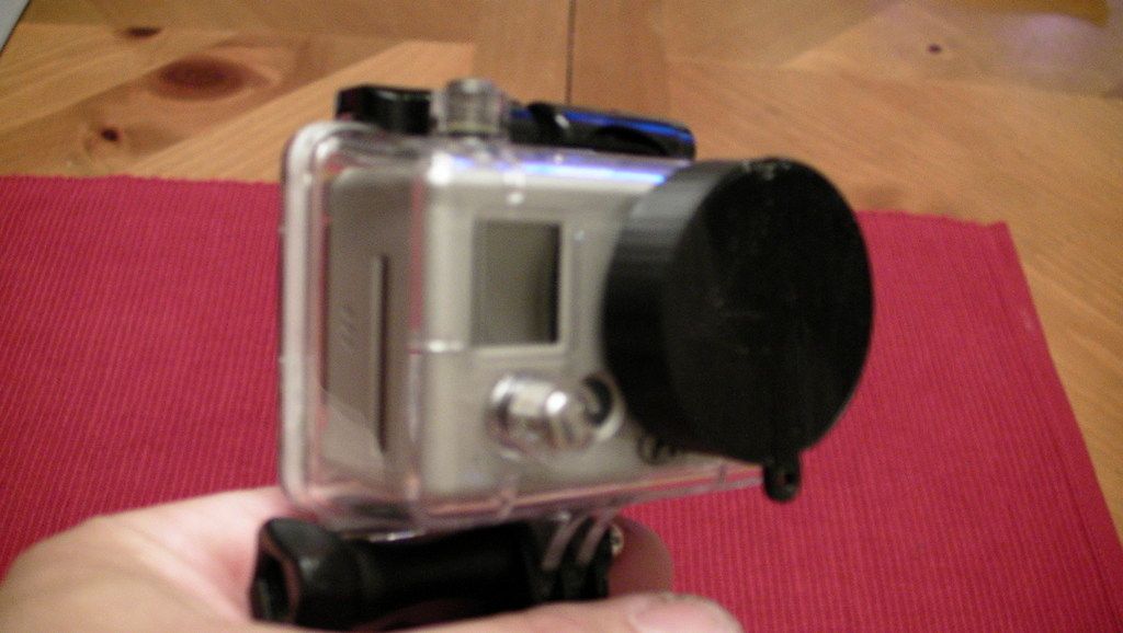 GoPro相机盖 by 三个牛叫什么 3D打印模型