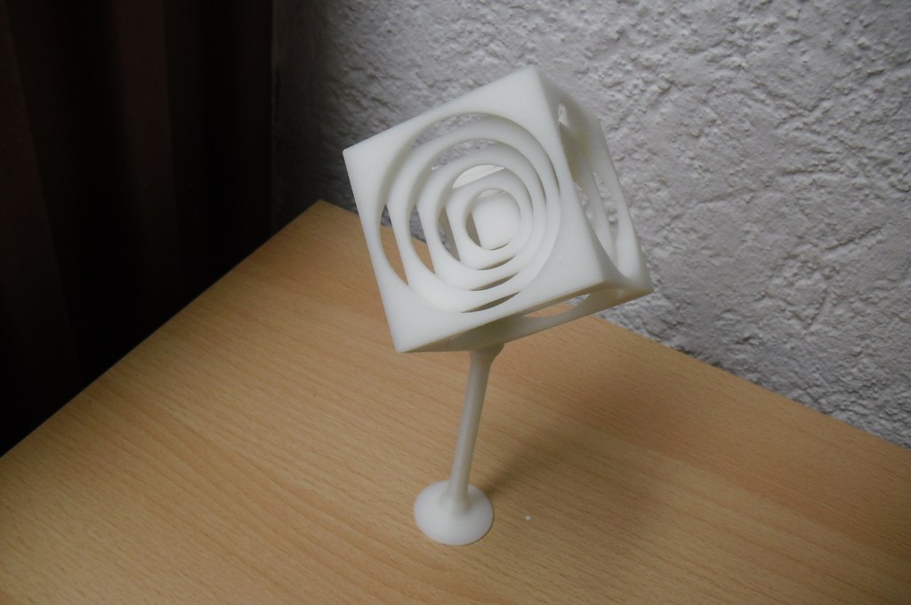 3D方块儿1枚 by zbeiping 3D打印模型