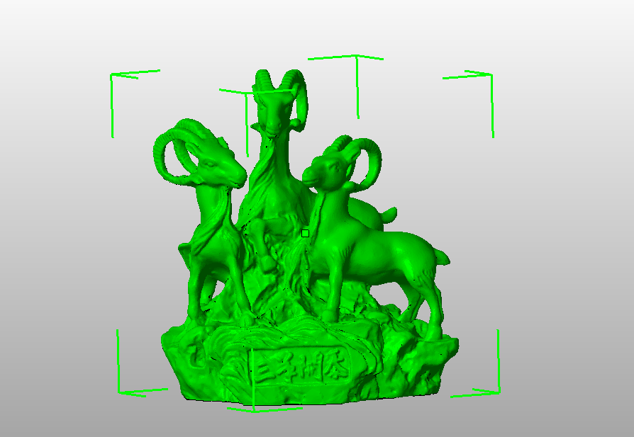 三羊开泰雕塑 by 节操去哪儿了 3D打印模型