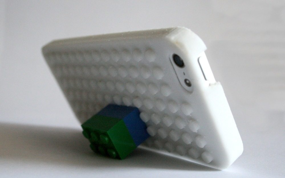 乐高式的 iPhone5 手机壳 by 我无所谓 3D打印模型