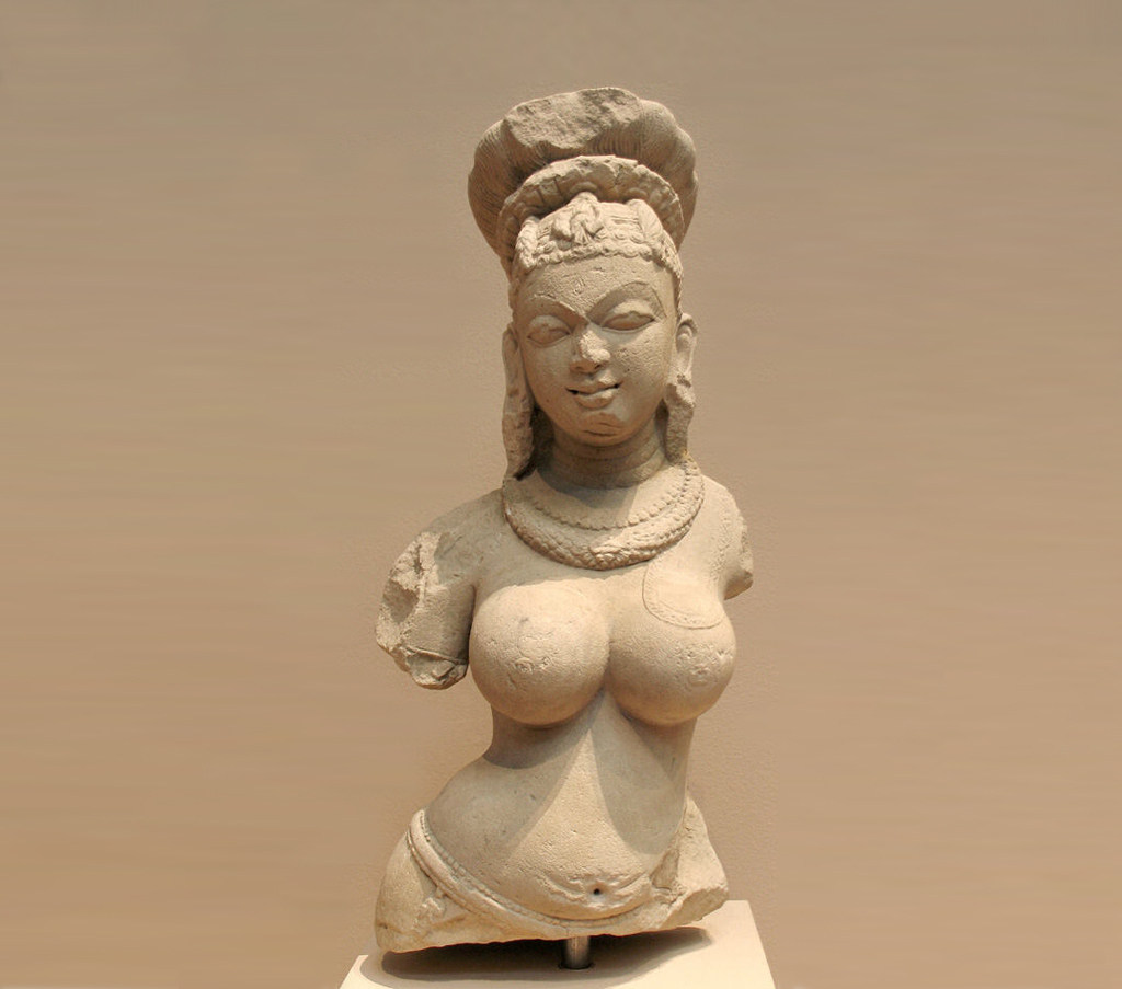 印度女神像雕塑 by 大黄易 3D打印模型