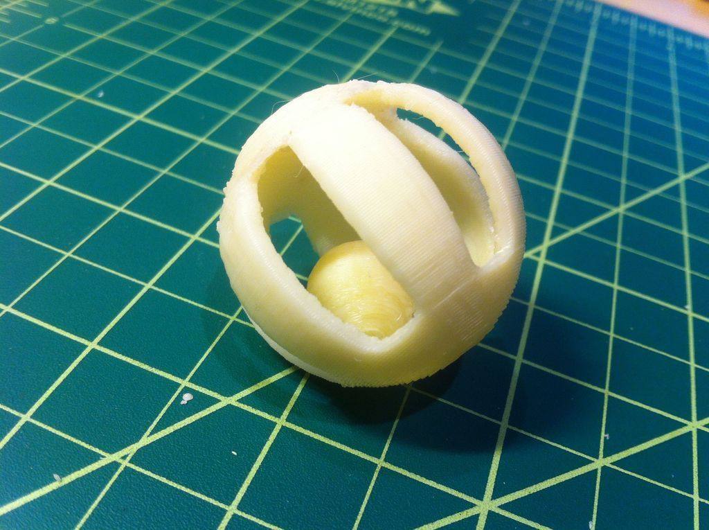 猫猫玩具球 by 浏阳河啊 3D打印模型