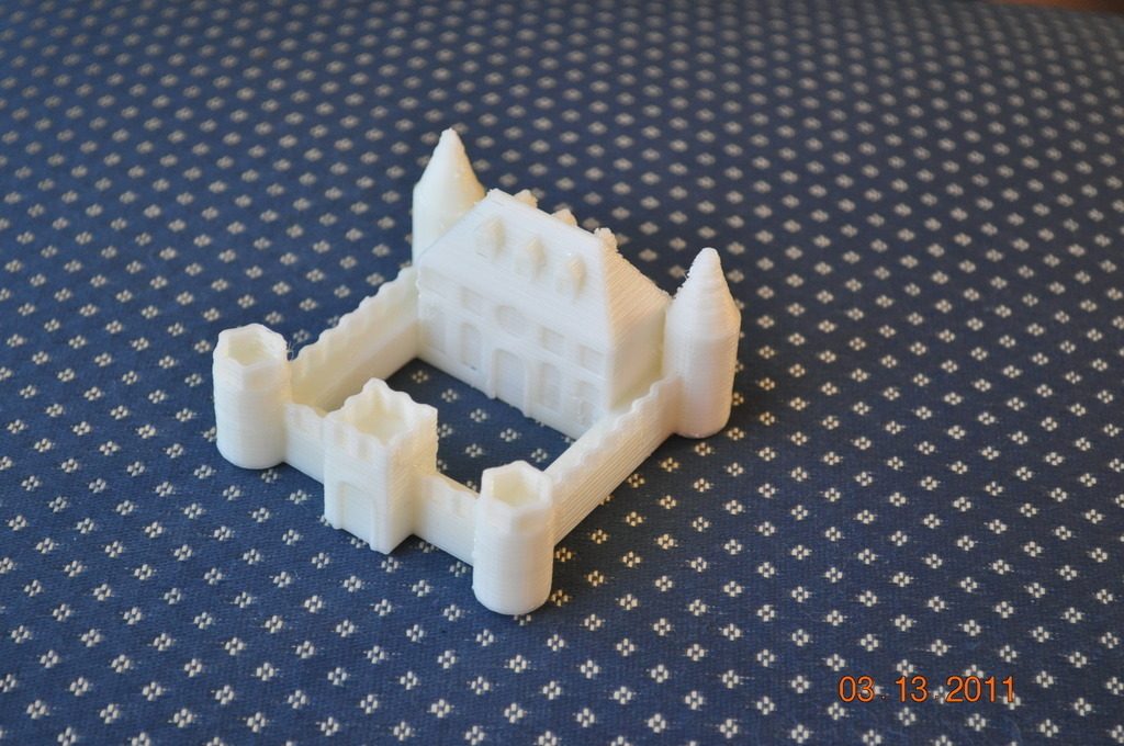 城堡模型 by 宝亲王 3D打印模型