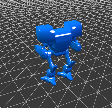 小机器人模型 by lishuang 3D打印模型