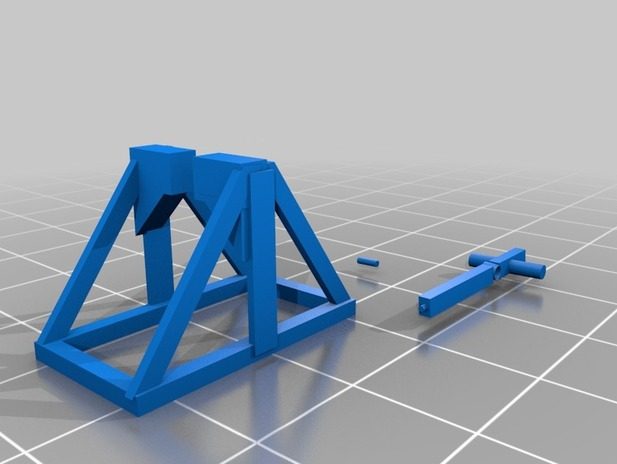 投石机模型 by zbeiping 3D打印模型