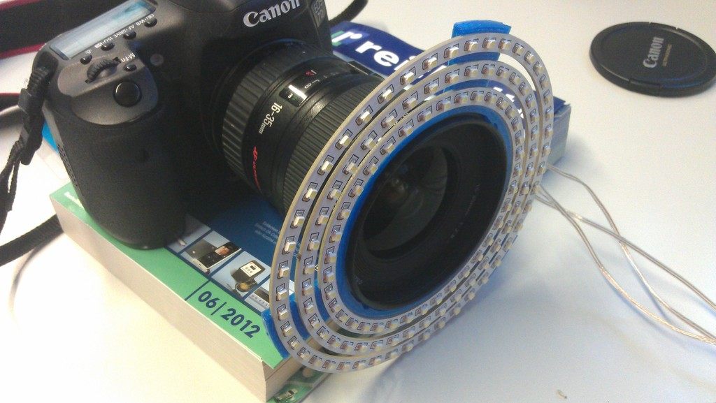LED环形灯(佳能数码相机) by ultimaker专家 3D打印模型